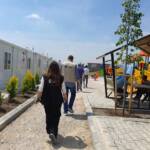 Habitat for Humanity werknemers in Turkije