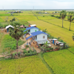 In Cambodja werkt Habitat samen met de gemeenschap om klimaatbestendige huizen te bouwen